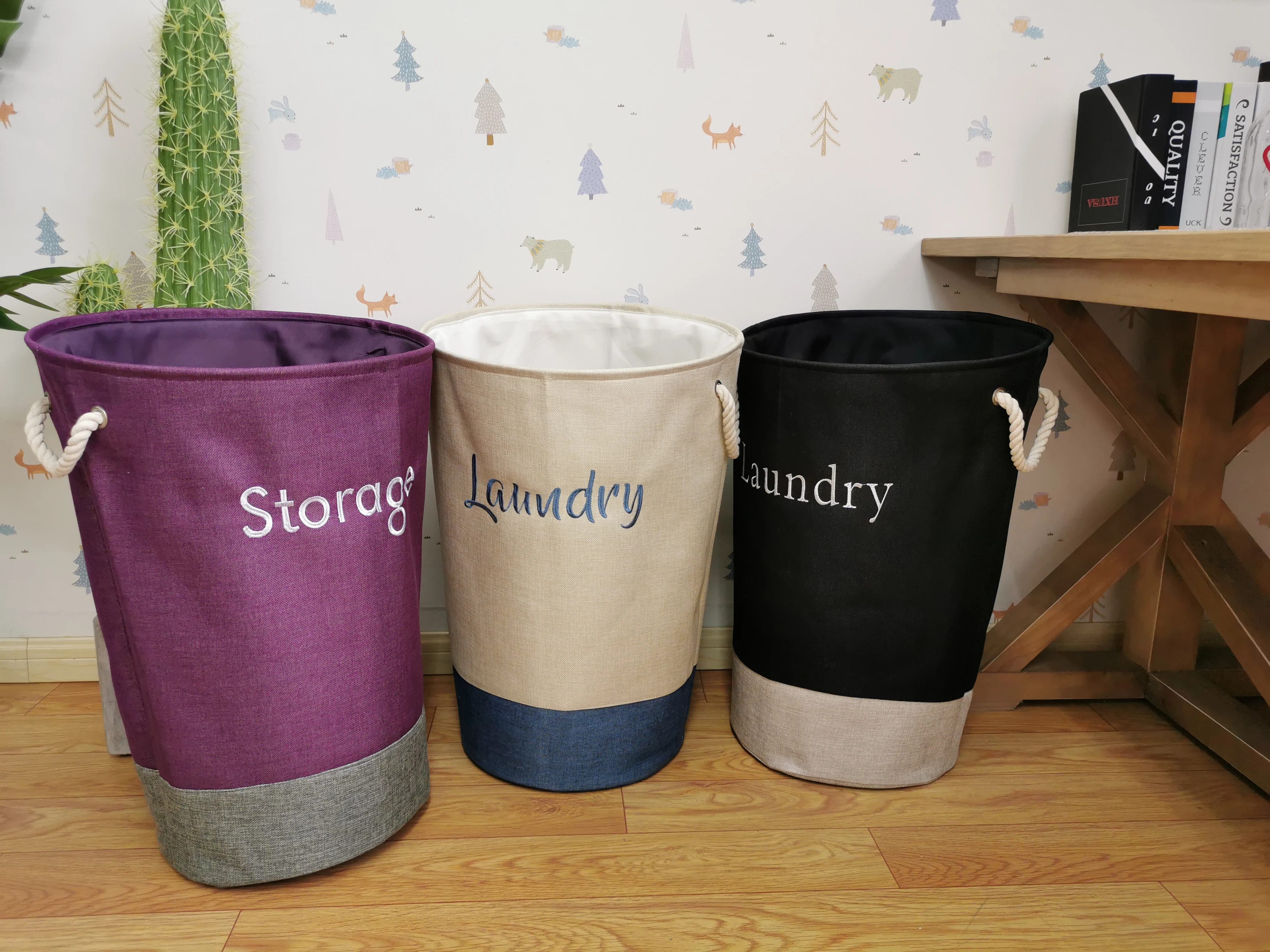 Basket Toy Clothes Towel Laundry Box Container Wholesale Collapsible Laundry Basket Laundry Basket
