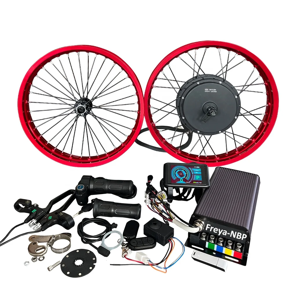 qs motor 3.5T 5T 72V 5000w QS 205 V3 electric motorcycle kit with sabvoton controller UKC1 display hub motor electric bike kit