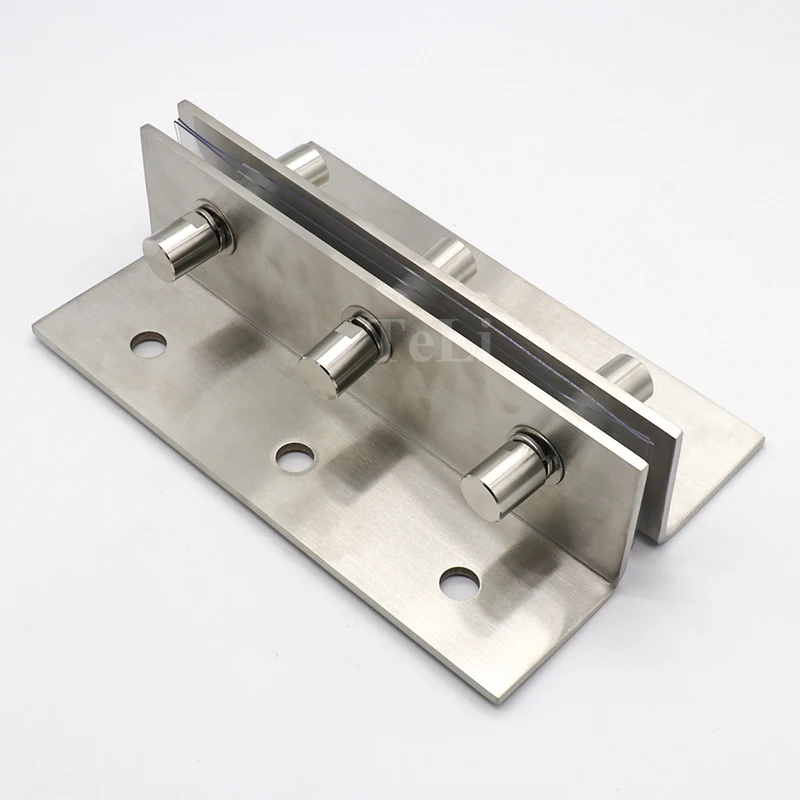 L-type stainless steel 304 fin plate glass spider