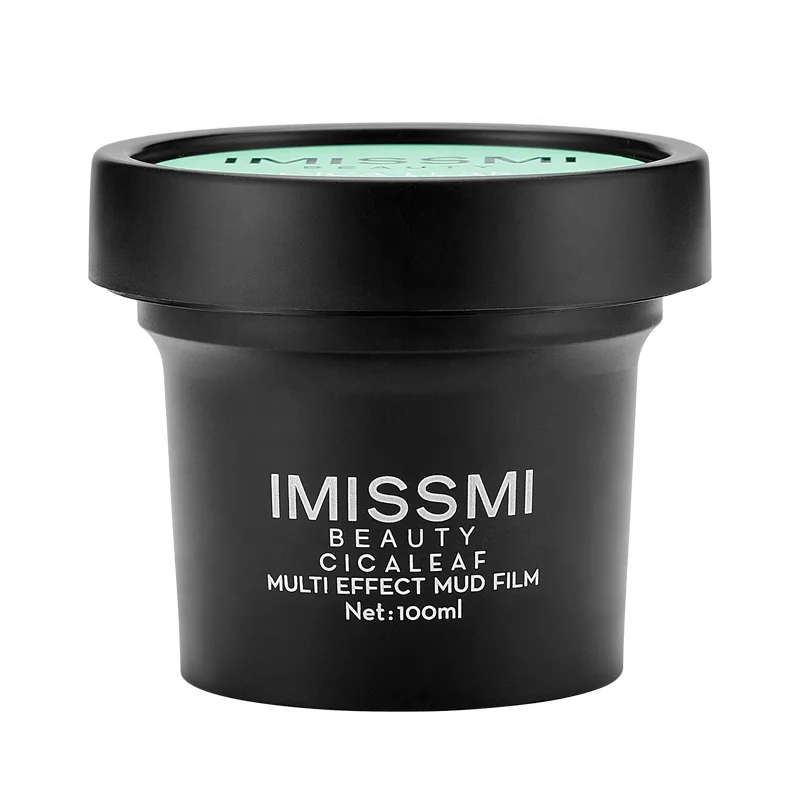 IMISSMI CICA Leaf Deep Cleaning Face Cream Private Label Multi-Effect Green Mud Mask