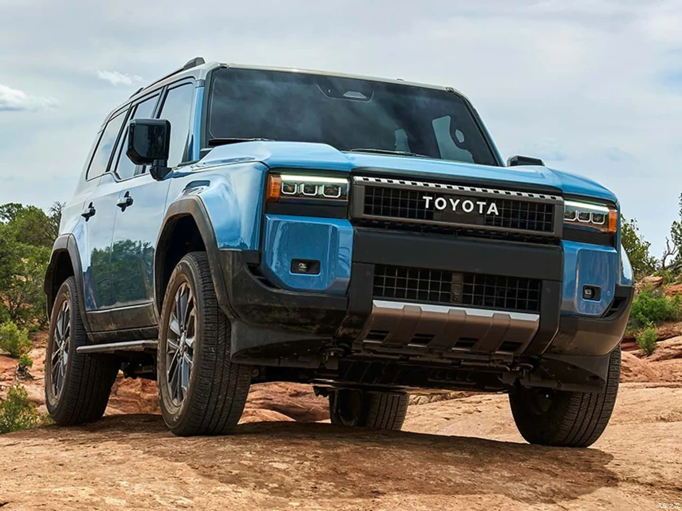 Новый 2024 автомобиль Prado Land Cruiser TX L среднего размера большой внедорожник с пятью сиденьем удобный мощный гибридный