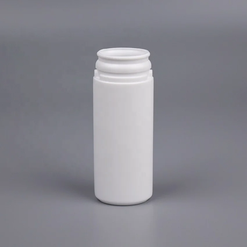 50ml HDPE plastic bottle use for medicine, bottle with snap cap for tablet