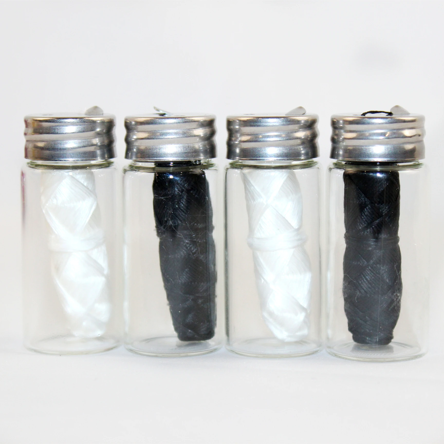 
Экологичная зубная нить Zero Waste, стеклянная упаковка, 100% биоразлагаемая зубная нить из натурального шелка 