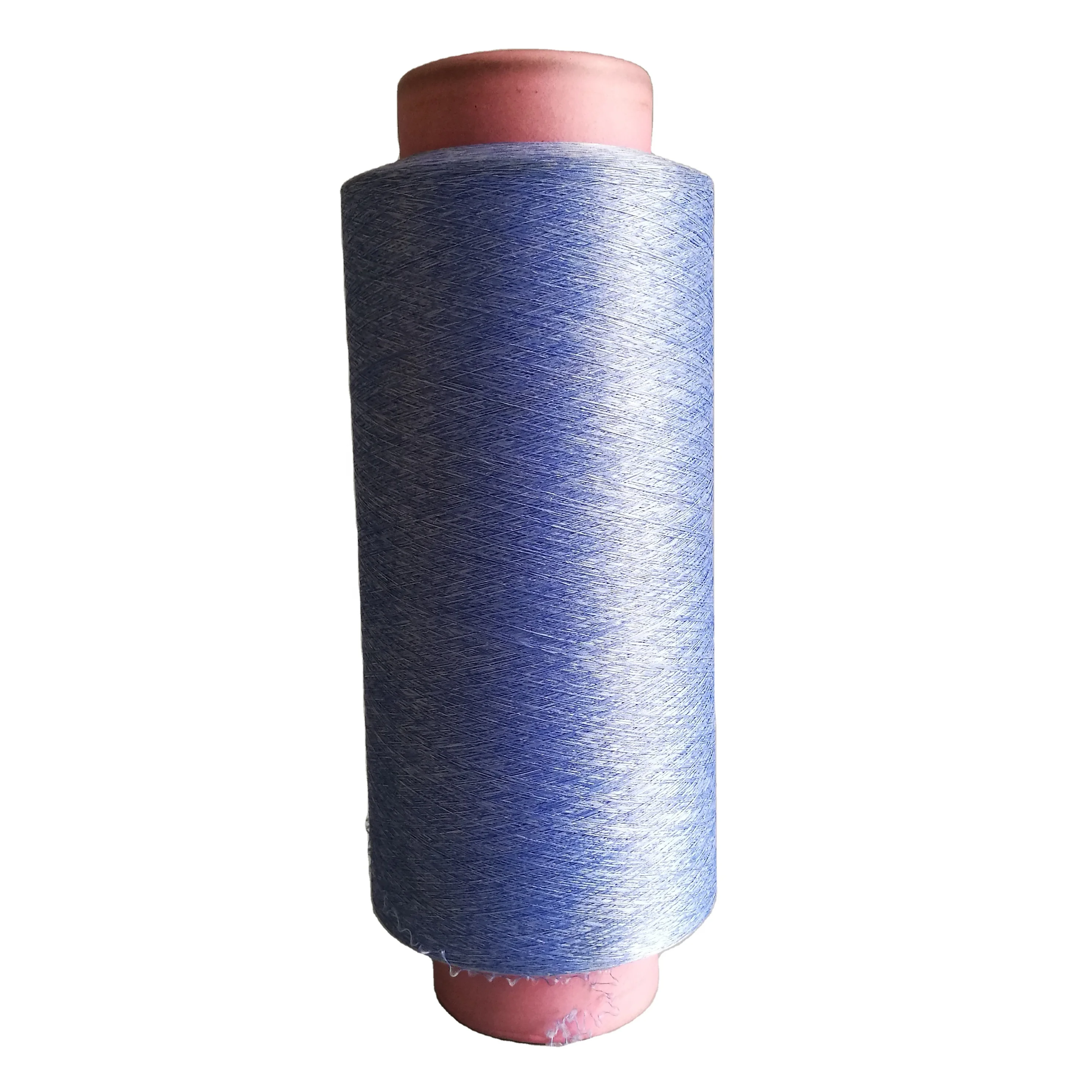 1000hours UV fade resistance DTY150D/144F high light color fastness dope dyed polyester yarn for olefin fabric