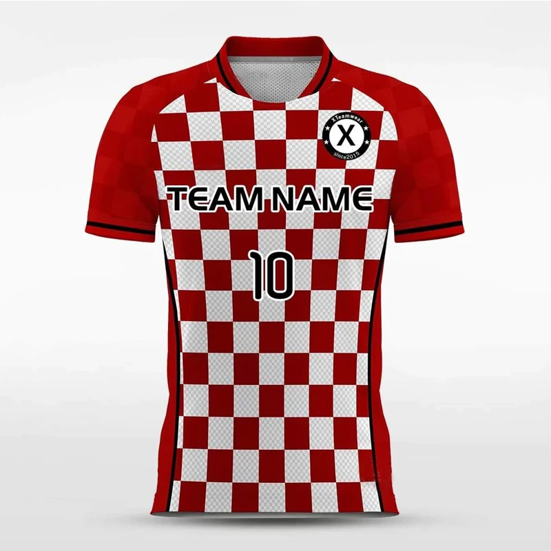 China wholesale custom sublimation top quality sports without brand team national team soccer jerseys manufacturer