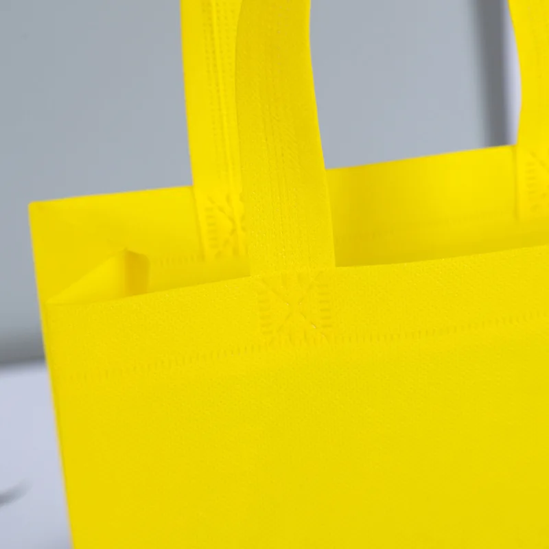 Custom Logo Printed Non-woven Bag Promotional Reusable Grocery Tote Bag Gift Heavy Duty PP Non Woven Shopping Bag