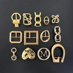 WT металлическая мужская двусторонняя модная пряжка для ремня с логотипом под заказ, золотой свободный размер