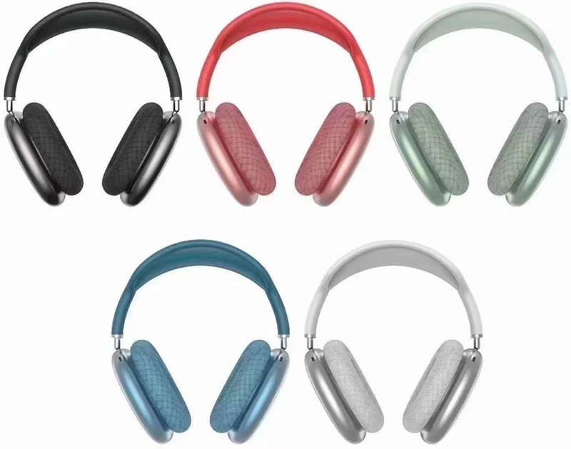 P9 Max Earphones Wireless Bluetooth Headphones TWS Earbuds Subwoofer WithMicrophone Handfree Gaming Headset Noise Canceling Bass
