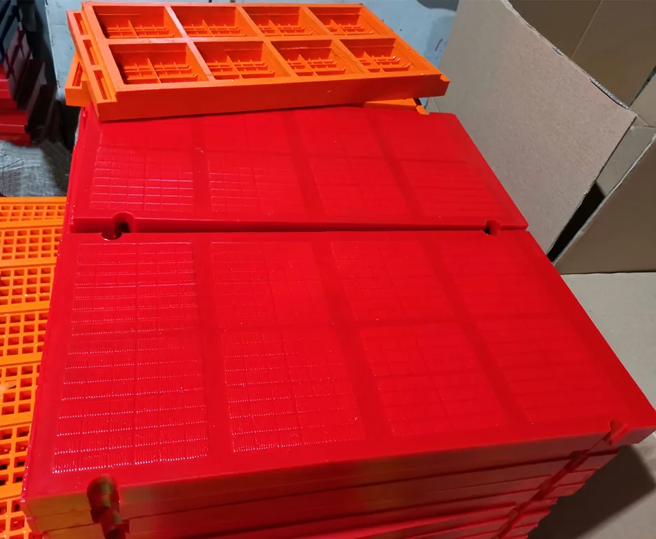 Screen Separator Gravel Sand Dewatering Polyurethane Panel PU Screen