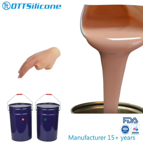 Soft Liquid Silicone to make Silicone Prosthesis Medical Liquid Silicone RTV-2