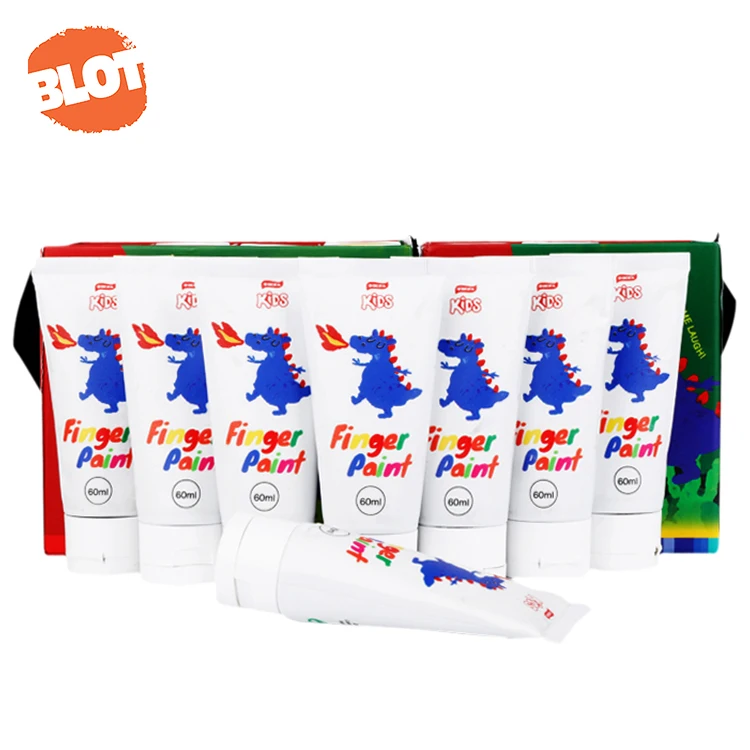  Нетоксичная акриловая детская краска для пальцев BLOT