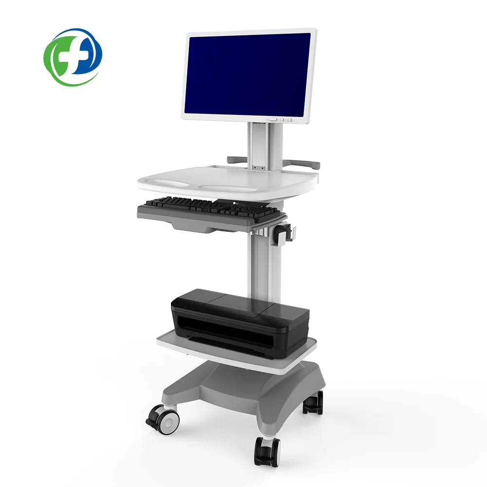 portable smart High quality hospital treatment trolleys mobile hospital medicine cabinet medical trolley cart