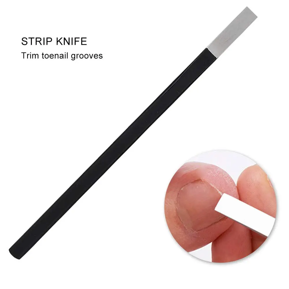 Professional Stainless Steel Ingrown Toenail Knife Tools Nail Knives Cuticle Remover Pedicure Knife