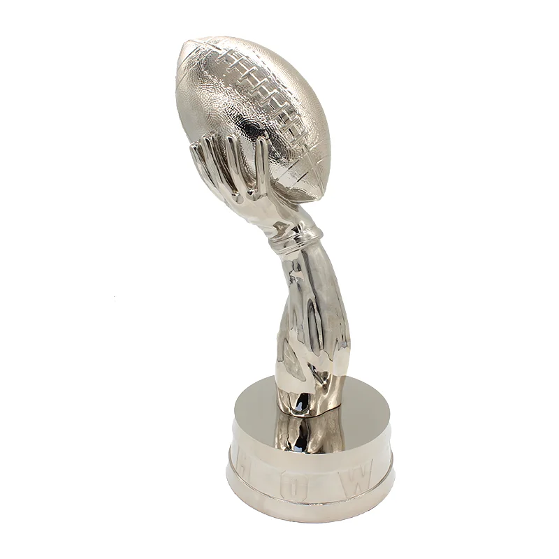 Metal Trophy Champions League Sports Competition Team Championship Trophy Custom handball rugby trophy