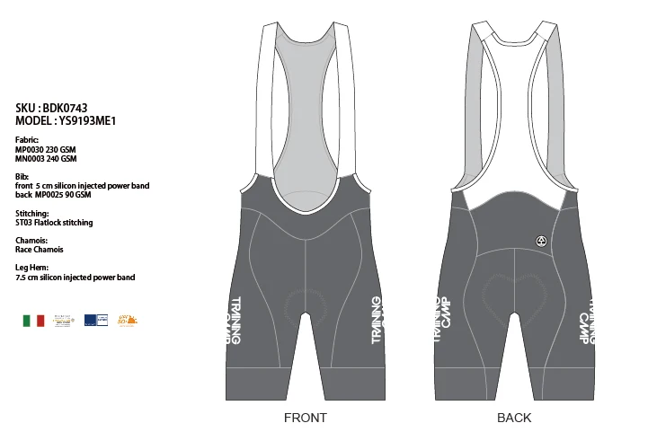 Custom Top Quality Bicycle Bib Shorts Cycling Jersey Set for Men Road Cycling Wear Bib Shorts