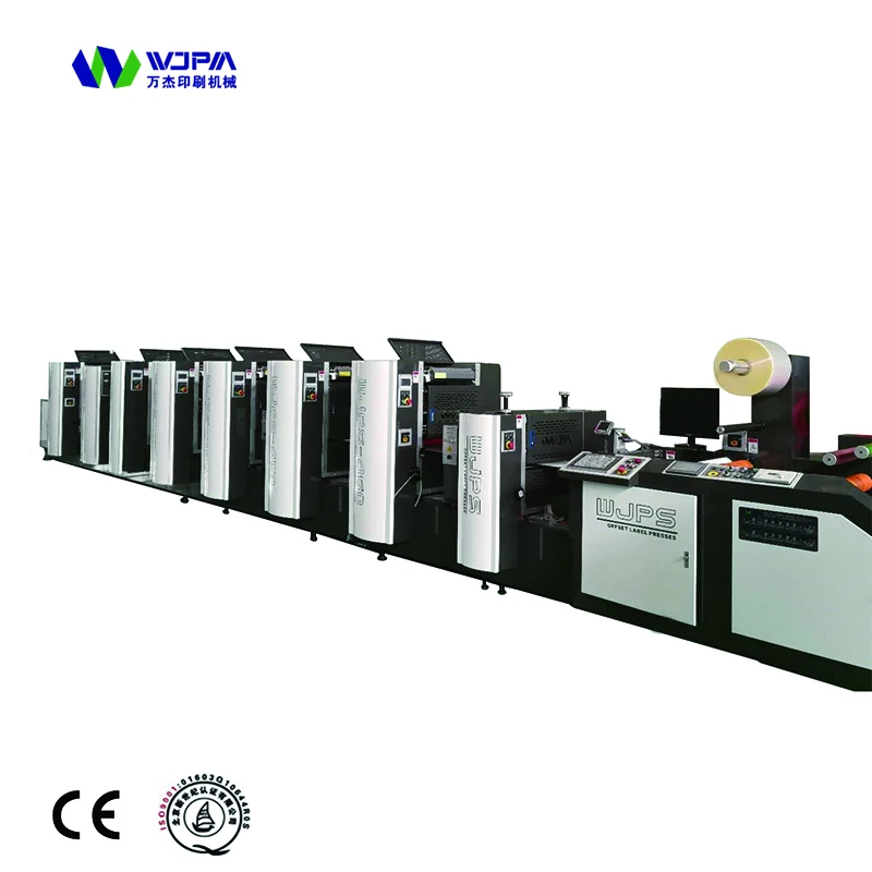 350mm Hot sale Narrow Web Roll To Roll Shrink Sleeve Label Offset Printing Machine