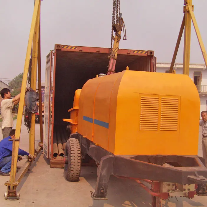 Factory Price Ready Mix Concrete With Pump Ground Line New Cement Concrete Mortar Mixer Pump Concrete Pump Truck For Sale