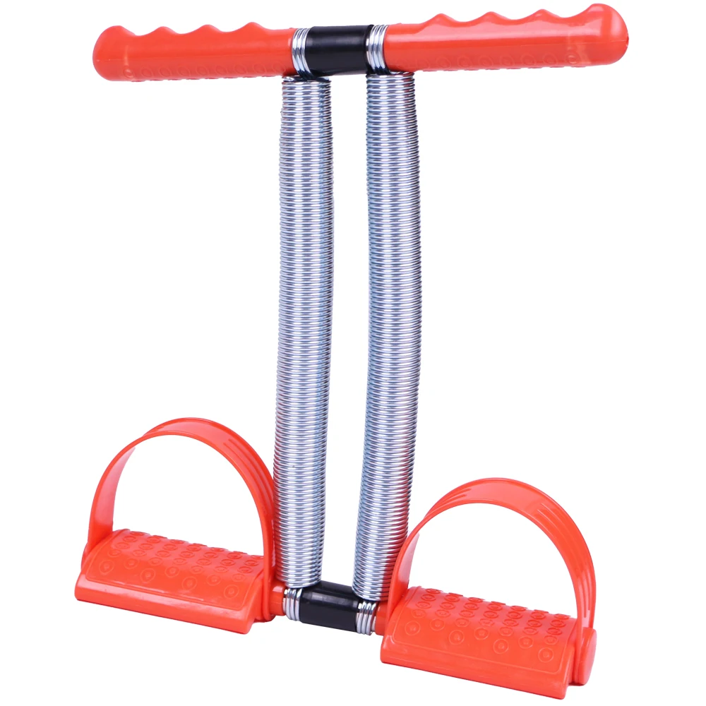 Factory Wholesale Pull up Rope Foot Pedal Abdominal Fitness Equipment Elastic Sit Up Spring Tension Slimming