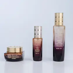 2021 Hot Selling Glassbottles with lids for cream 15g essential oil bottles with dropper30ml lotion pump bottle