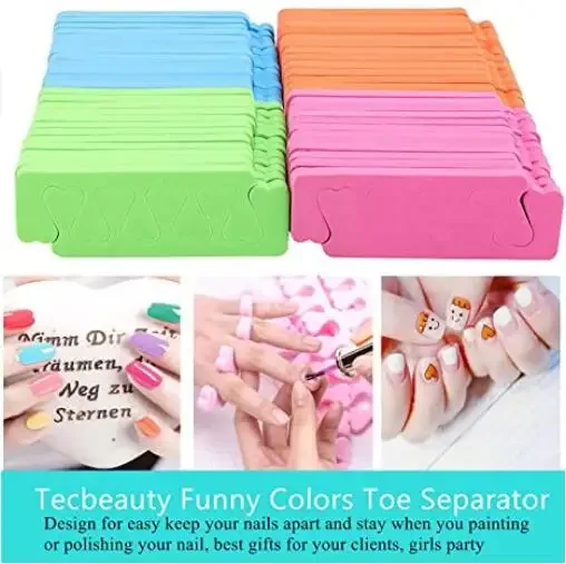 Wholesale EVA Foam Soft Pedicure Nail Art Tool Toe Separator