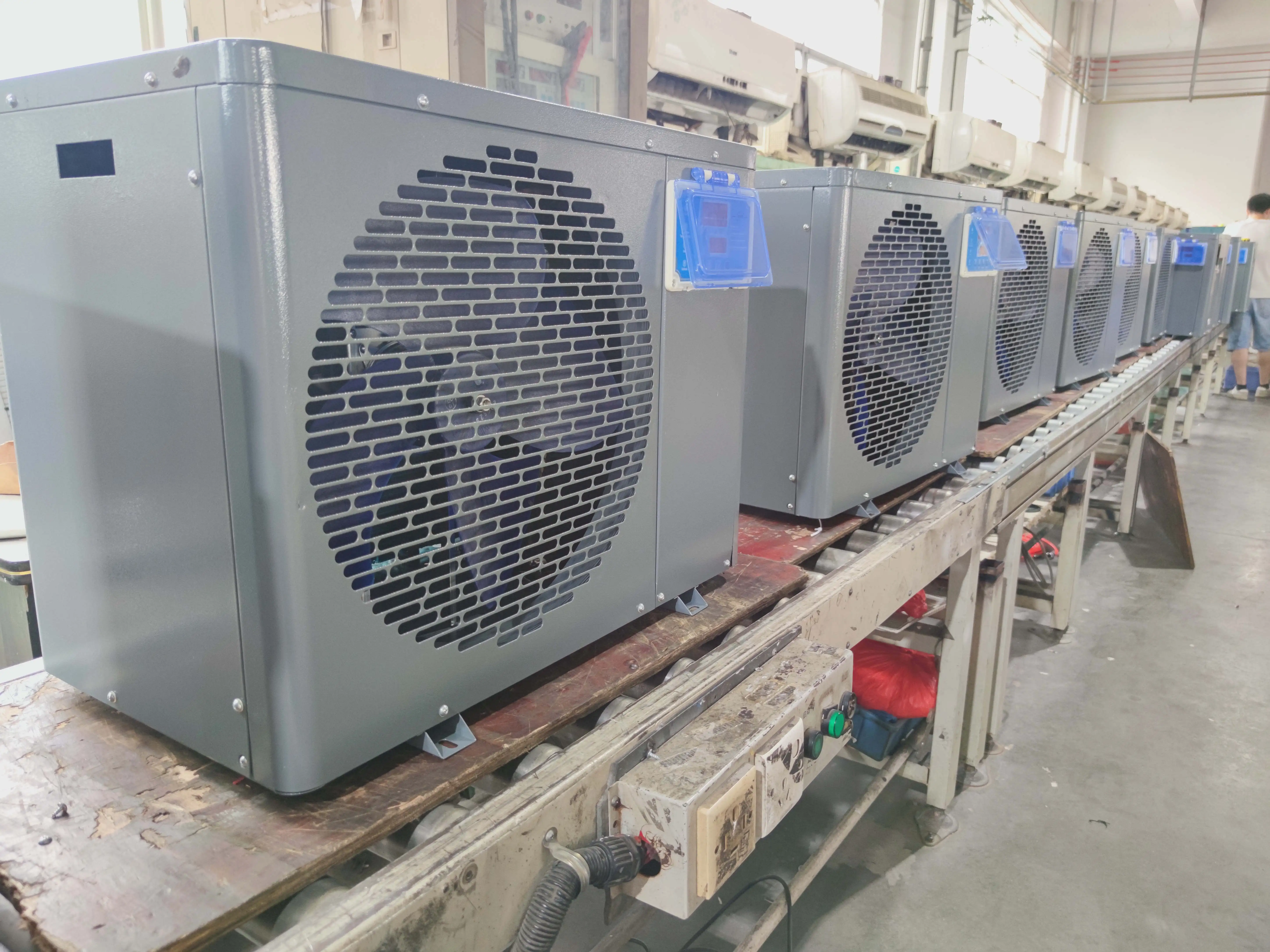 Wholesale Price Refrigeration Equipment Recirculating Seafood Cooled Chiller Water Cooled