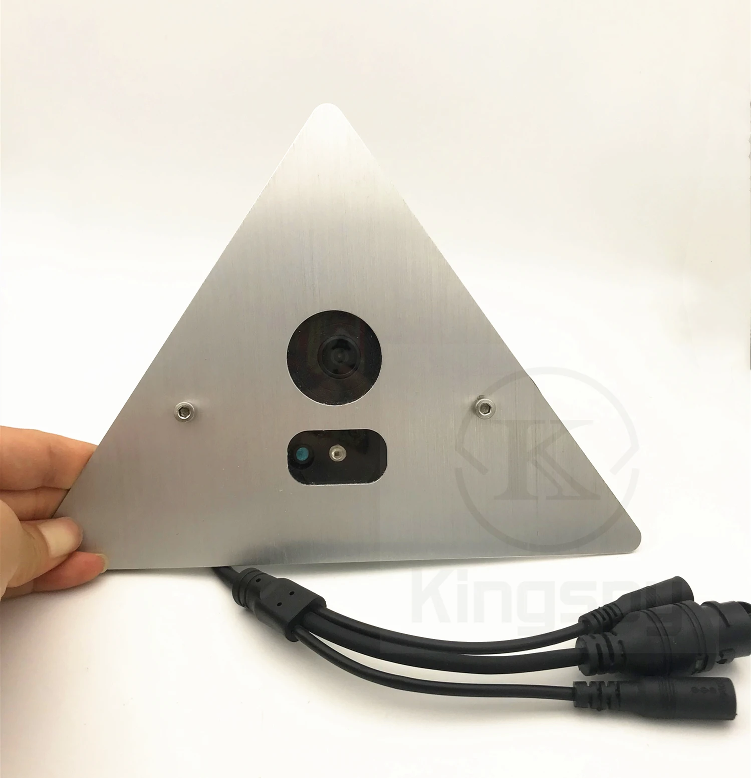 H.265/H.264/MJPEG Anti-Vandal Triangular Corner Elevator 4MP Elevator Network IP Camera Audio P2P 12VDC/PoE