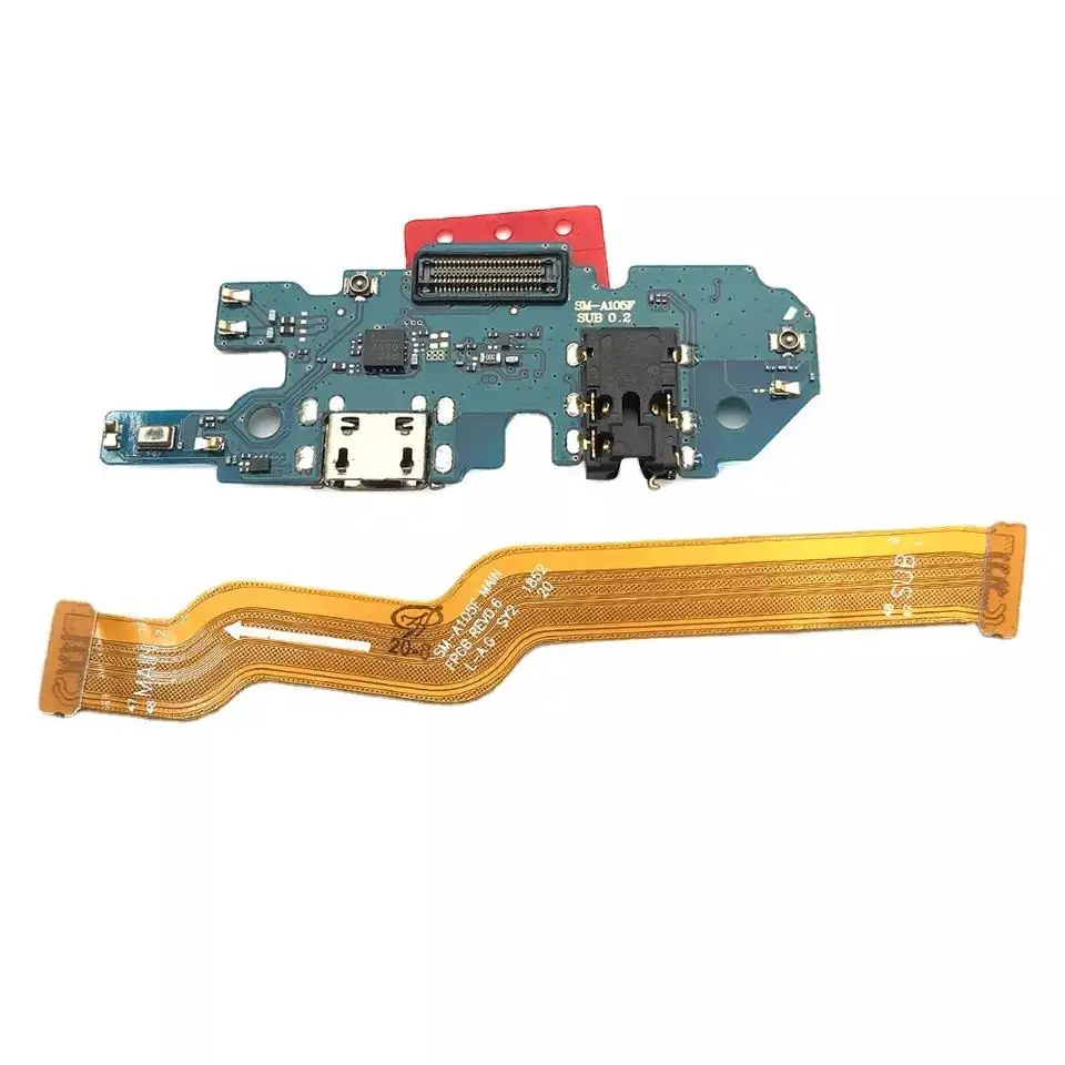 Mobile phone flex cable usb charger port for samsung a series