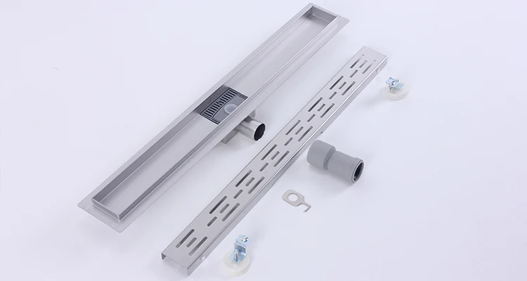 304/316 CE certificate easy drain siphon floor drain grate sump clean linear drain