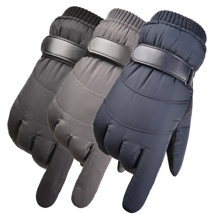 Snowboard Gloves Outdoor Ski Gloves Winter Prisafety Custom Waterproof Black Sport Style Finger Warm Color Feature Material Type