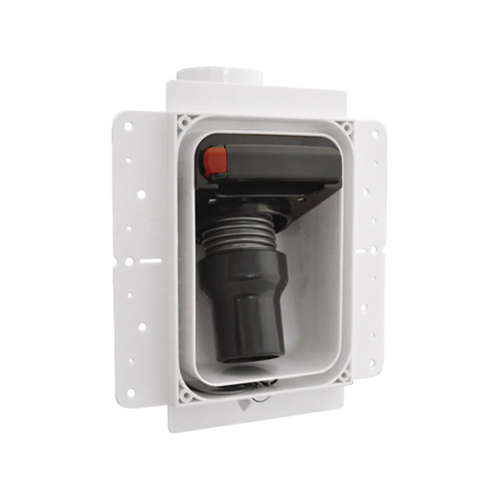Multicolor Hidden Hose Backplate Standard Central Vacuum Wall Inlet Valve