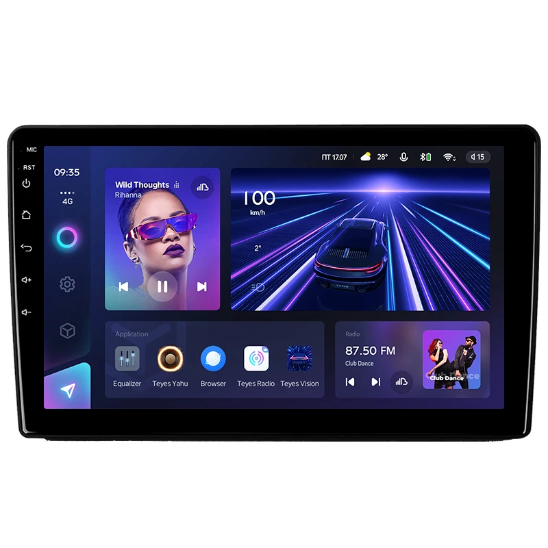 Teyes CC3 Car DVD Player For LADA Granta 2011-2018 9 Inch Car Stereo DVD Video Audio DVD Player