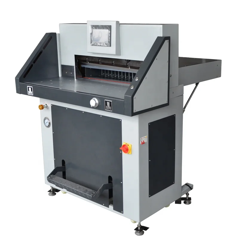 preparation line multi single knife paper cutting machine hydraulic driven digital paper press cutting machine