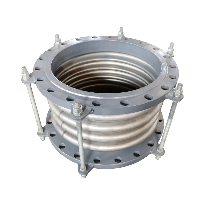 Flange connection ripple compensator coupling telescopic Expansion joint/flexible metal expansion bellows/bellow compensator