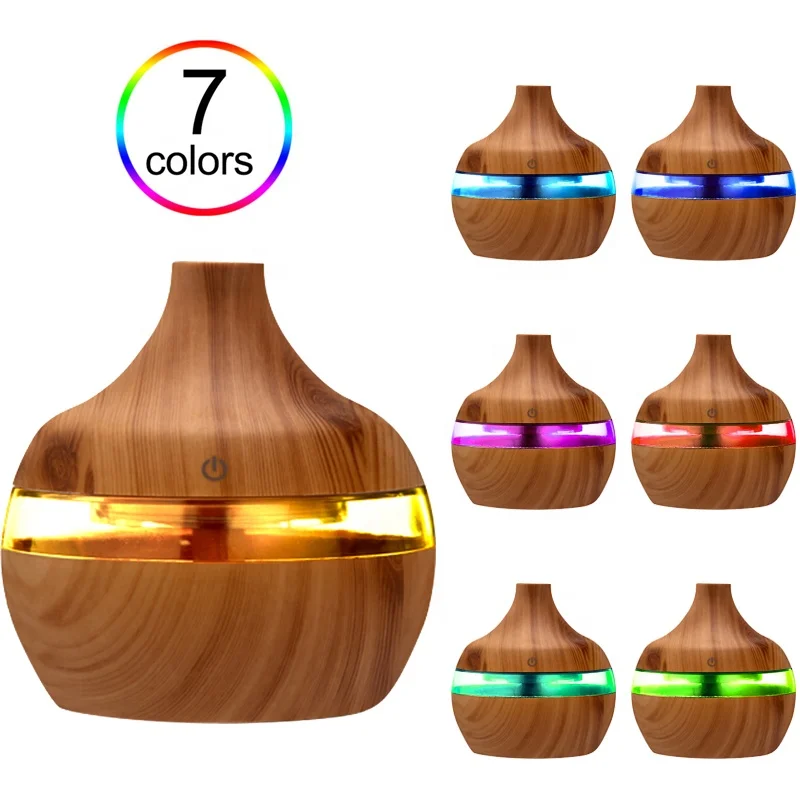 Wholesale Ultrasonic Air Aromatherapy Diffuser For Essential Oils With 7 Colors
