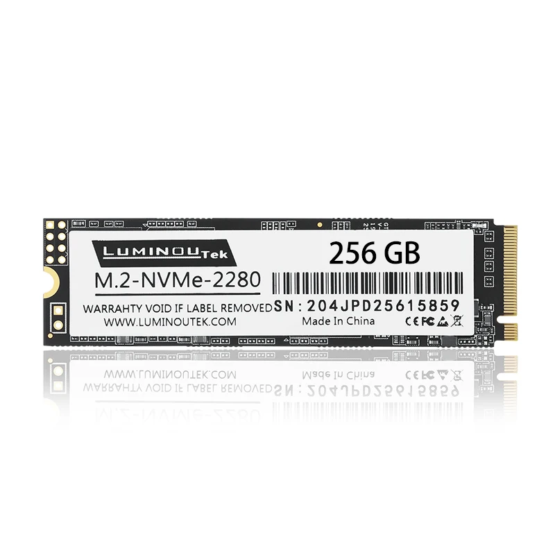 Внутренний SSD-накопитель LuminouTek 256 ГБ M.2 PCIE NVME 256 ГБ для ноутбуков и настольных ПК, Новое поступление