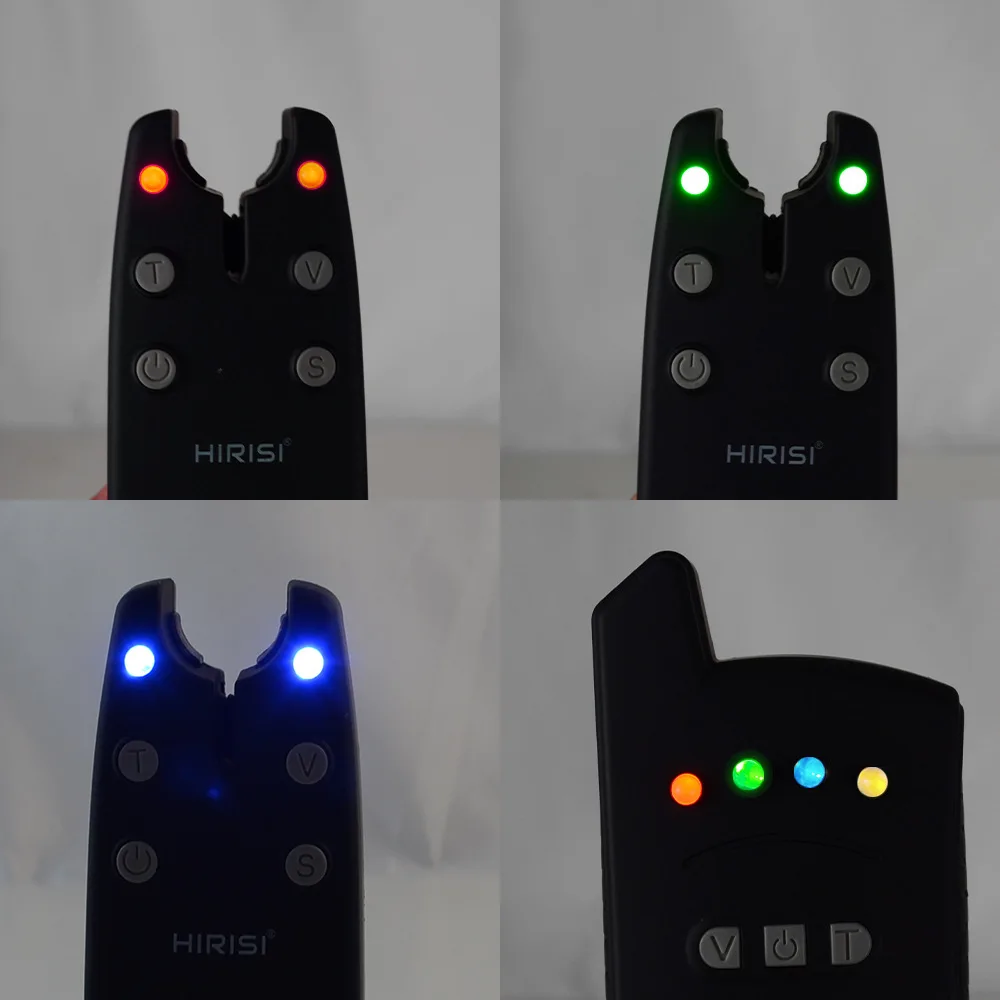 Electronic Fishing Wireless Alarm Set Continental Bite Alarm Set Carp Fishing with LED
