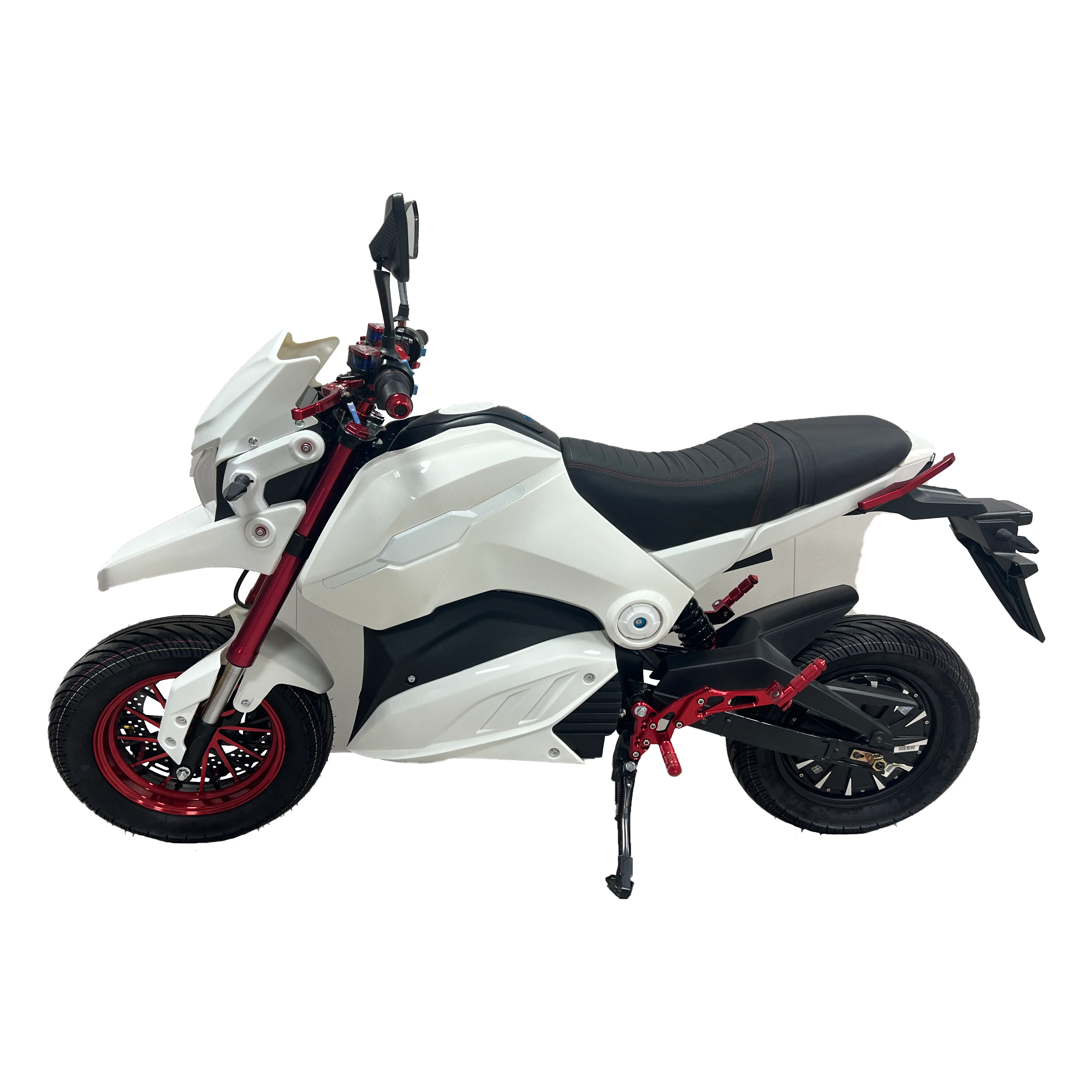 Zippy 72V Electric Racing Motorcycle Clean Energy 2000W Brushless Motor Smooth Acceleration Long Journeys Max 80km/h City Use