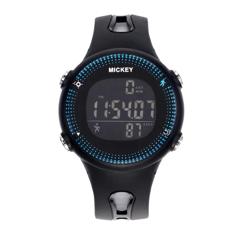 Men Lcd Digital Stopwatch Date Rubber Sport Masculino Montre Homme Wrist Watch Electronic Wrist Clock Digital watch