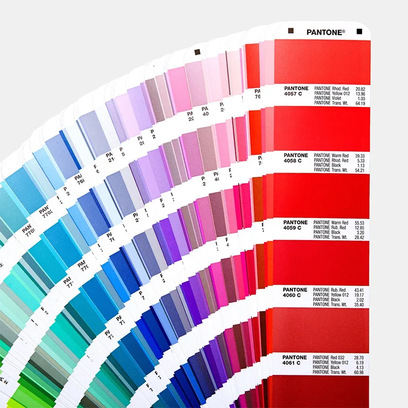 Pantone Color Chart Pantone Color Card