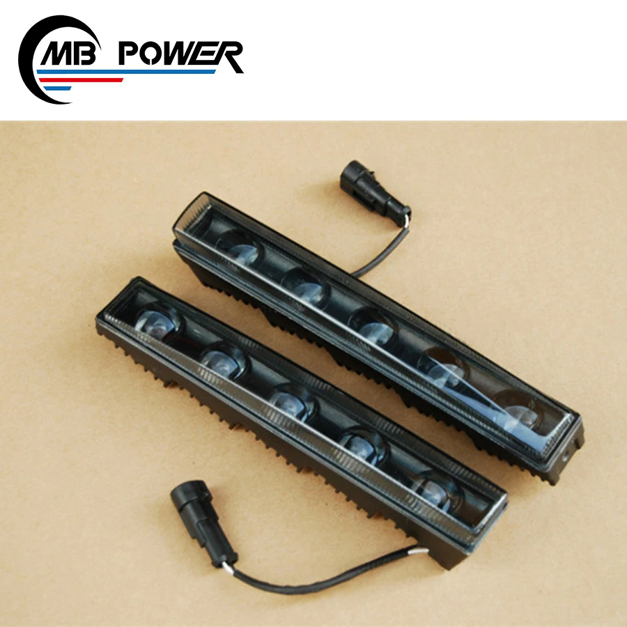 G class W463 LED material DRL with black color fit for G class W463 G63 G65 daytime running lights 1990-2018y