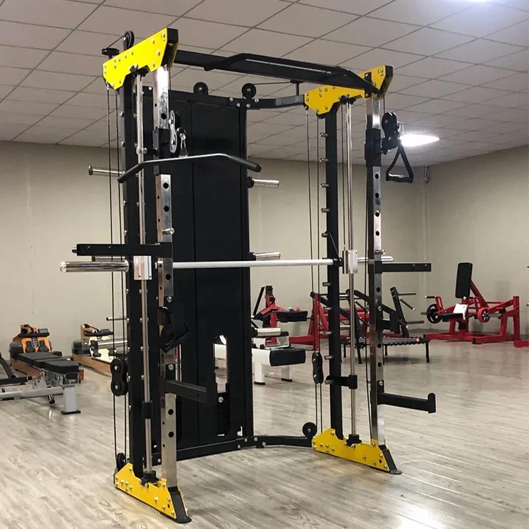 Многофункциональное оборудование для фитнеса 3d squat, тренажер для Смита