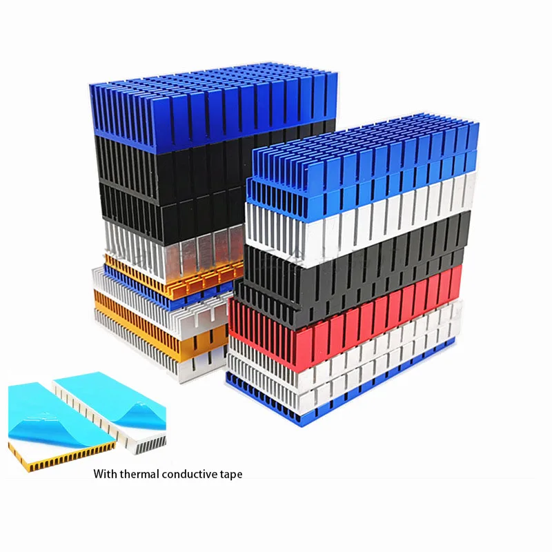 Горячая Распродажа радиатор высокой мощности 120 мм усилитель процессора радиаторы светодиодная печатная плата алюминиевый пользовательский радиатор