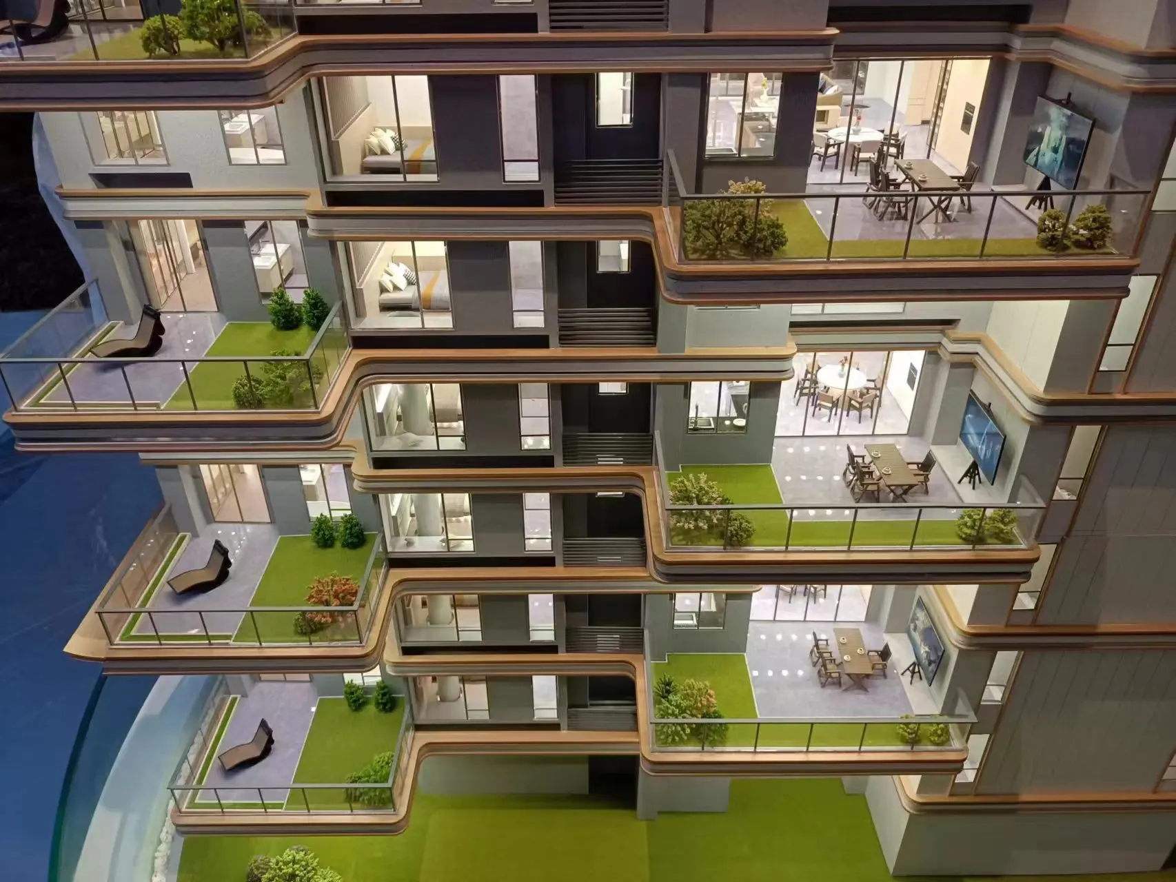 2023 New Design Scale Model Figures Architecture Model Figure 3d Architecture Scale Model