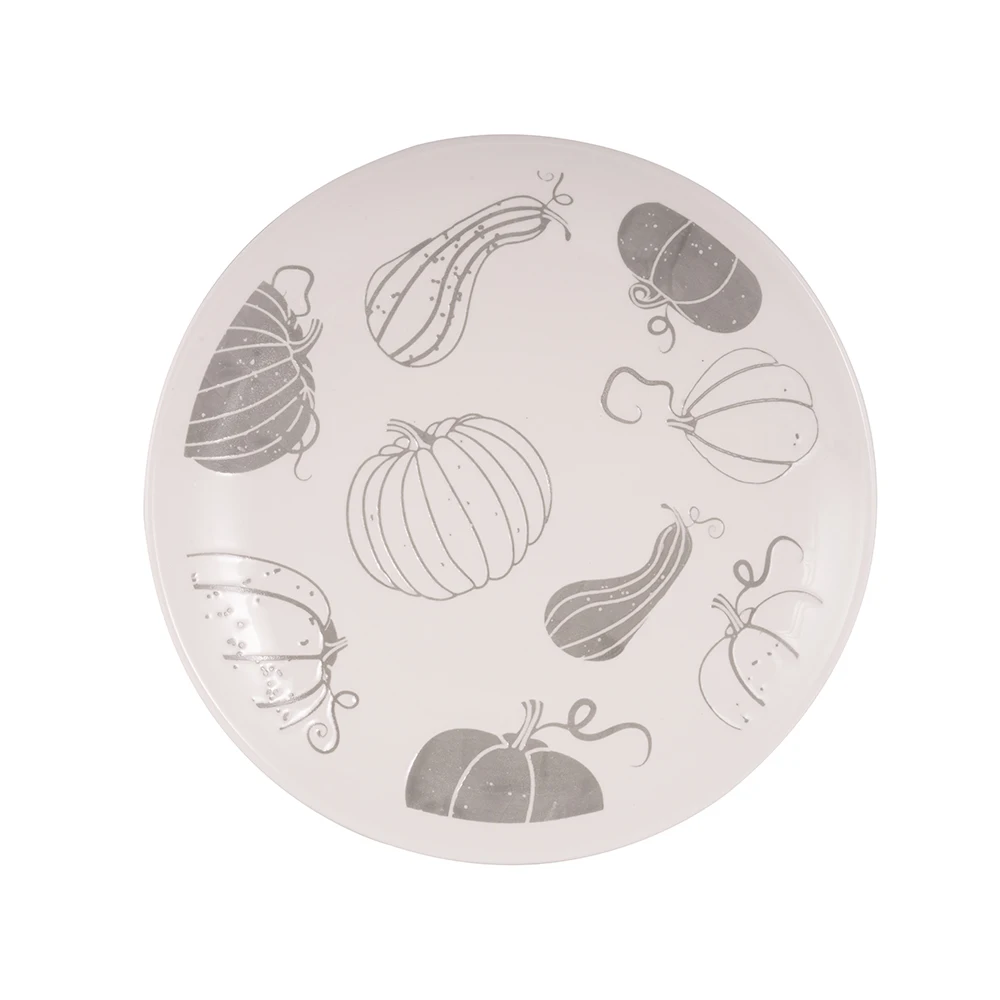 Luxury Restaurant Ceramic Plates Sets Colorful Ceramic Plate Manufacturer