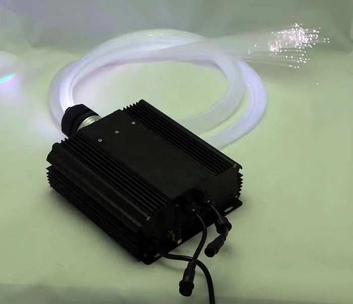 75W RGBW WIFI Led Fiber Optic Illuminator Light Engine For Indoor Starlight Ceiling Lights
