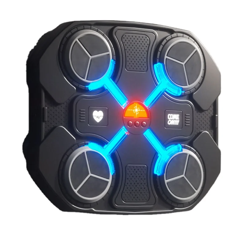 Home Plays Kids Boxing Equipement Practice Music Punching Machine With Gloves