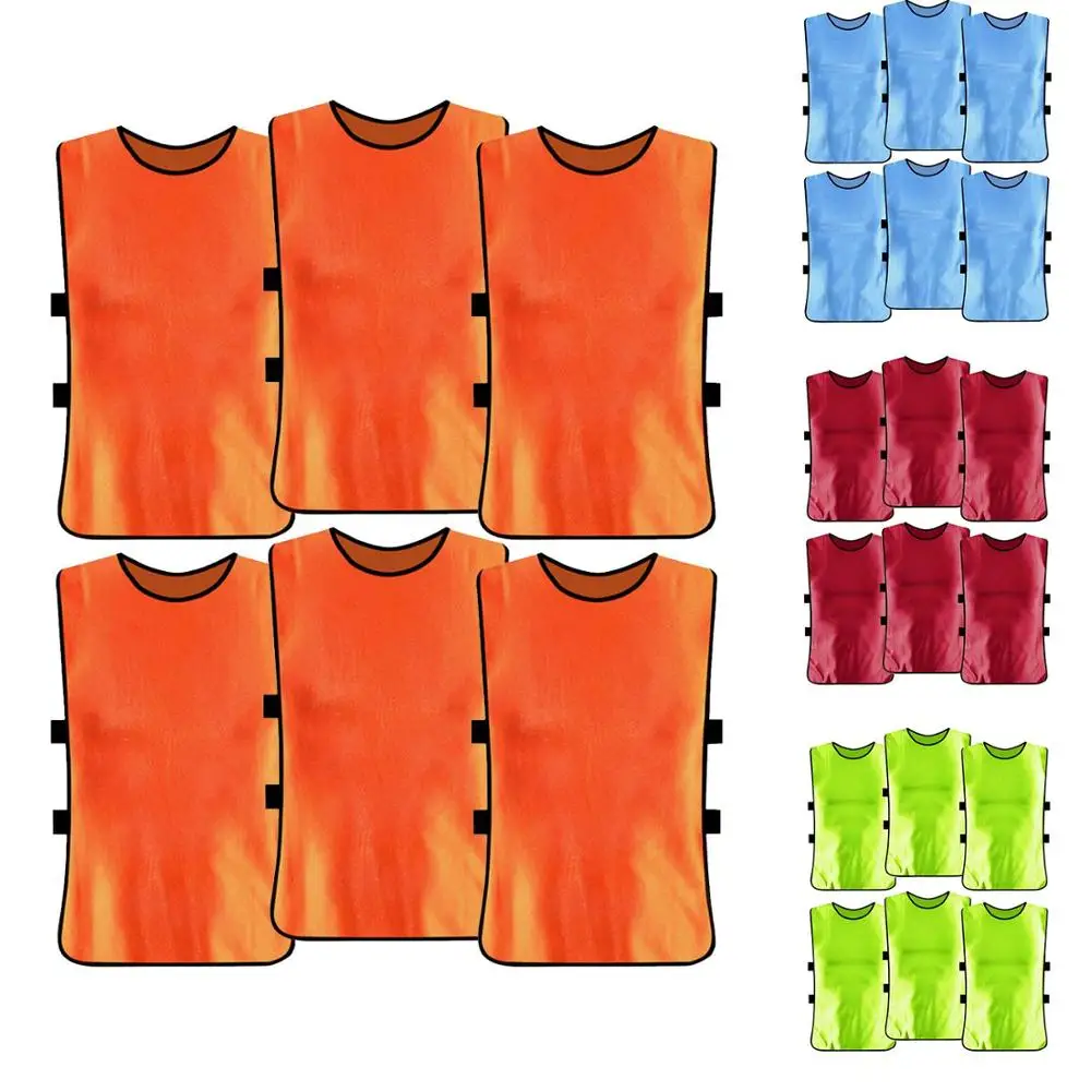 Soccer Pinnies Quick Drying Football Jerseys Vest Scrimmage Practice Sports Vest Best Selling Adults Kids Sportswear for Unisex