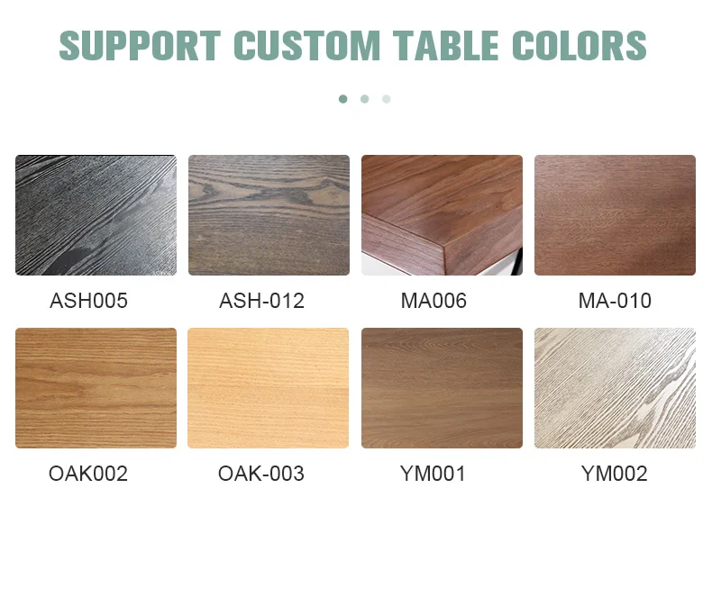 Top birch Wood various materials Wooden Top Wrought Iron Minimalist Office Home Living Room Furniture Luxury Coffee Table