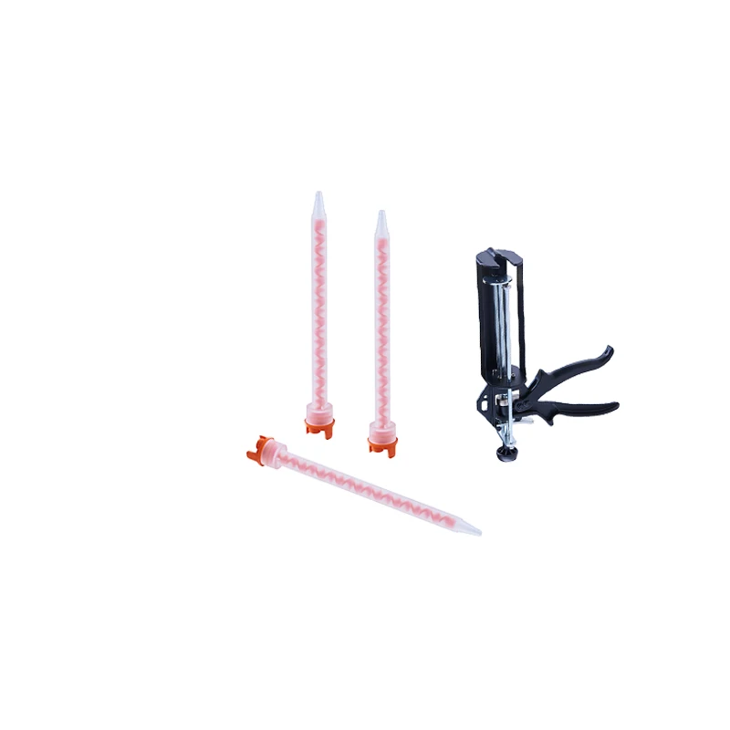 KONGDER 250&490ml SLATE glue gun static mixer High quality 10:1 glue sticks tips s Marble caulking glue gun tips