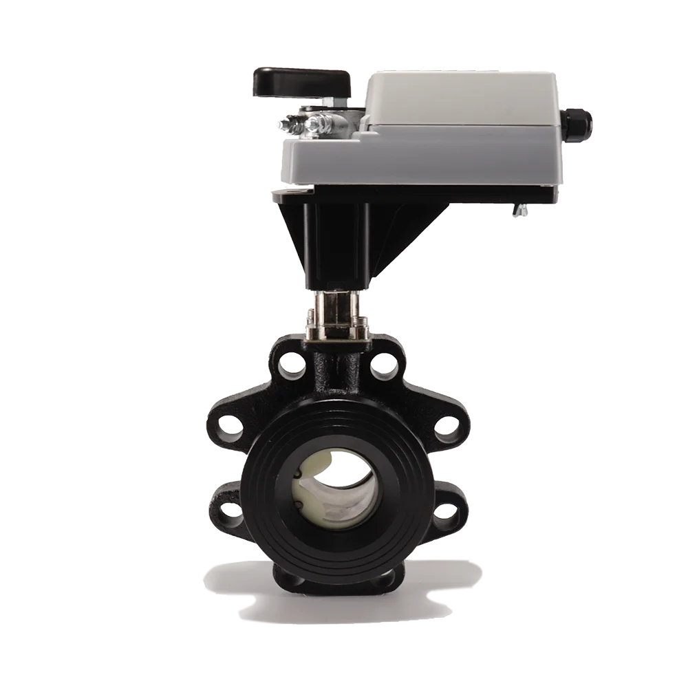 HVAC system 24v damper actuator with ball valve